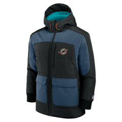 Miami Dolphins Fantech Padded NFL Winter Jacket Fashion