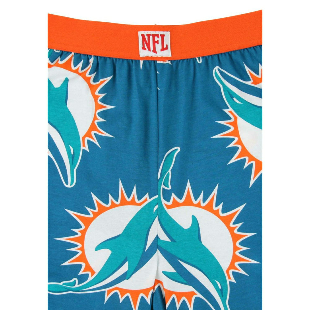 Miami Dolphins Recovered NFL Lounge Pants Teal Lifestyle