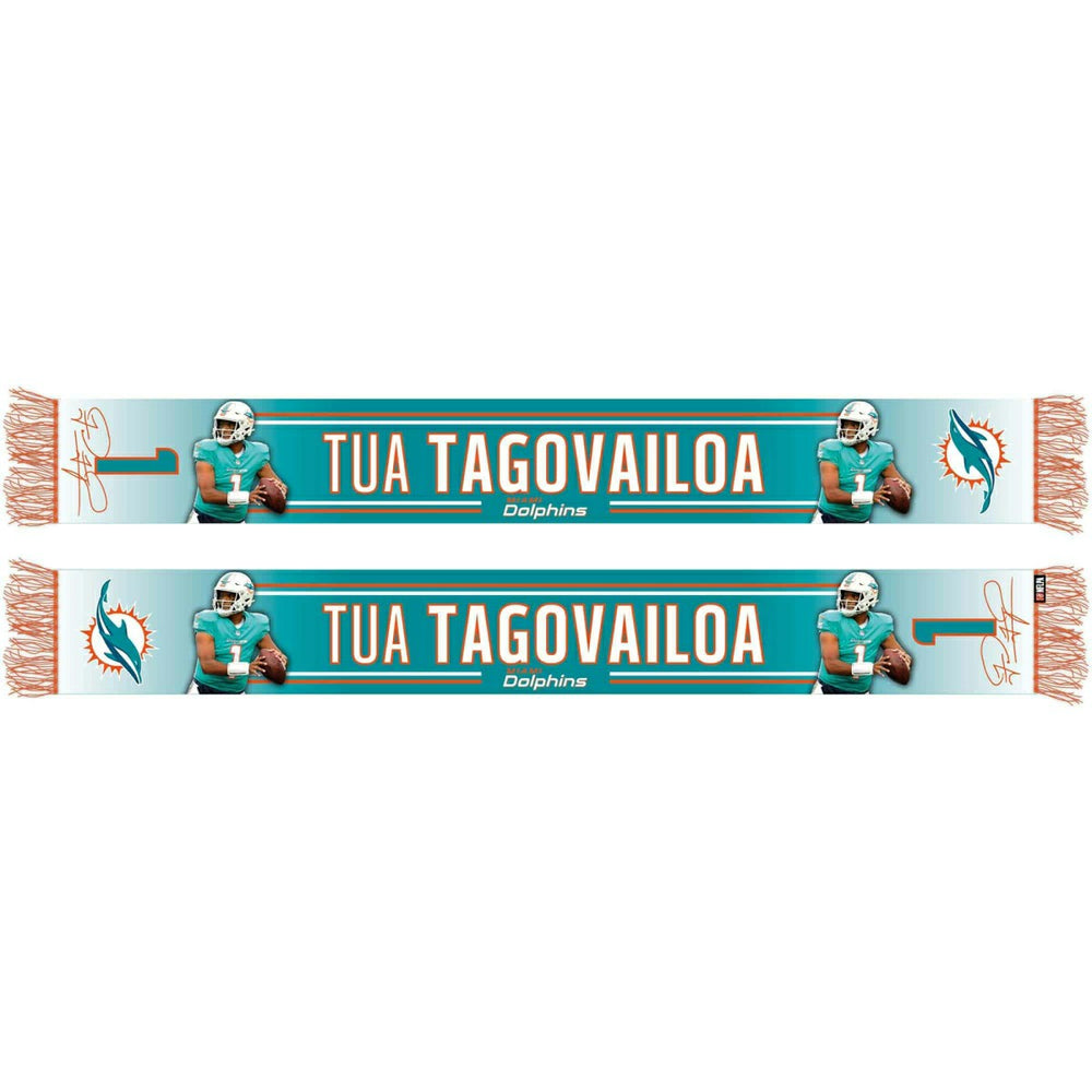 Tua Tagovailoa Miami Dolphins HD NFL Scarf Lifestyle