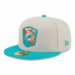Miami Dolphins 2023 NFL Salute to Service New Era 59FIFTY Fitted Cap Lifestyle