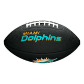 Miami Dolphins NFL Wilson Mini Football Black Fashion