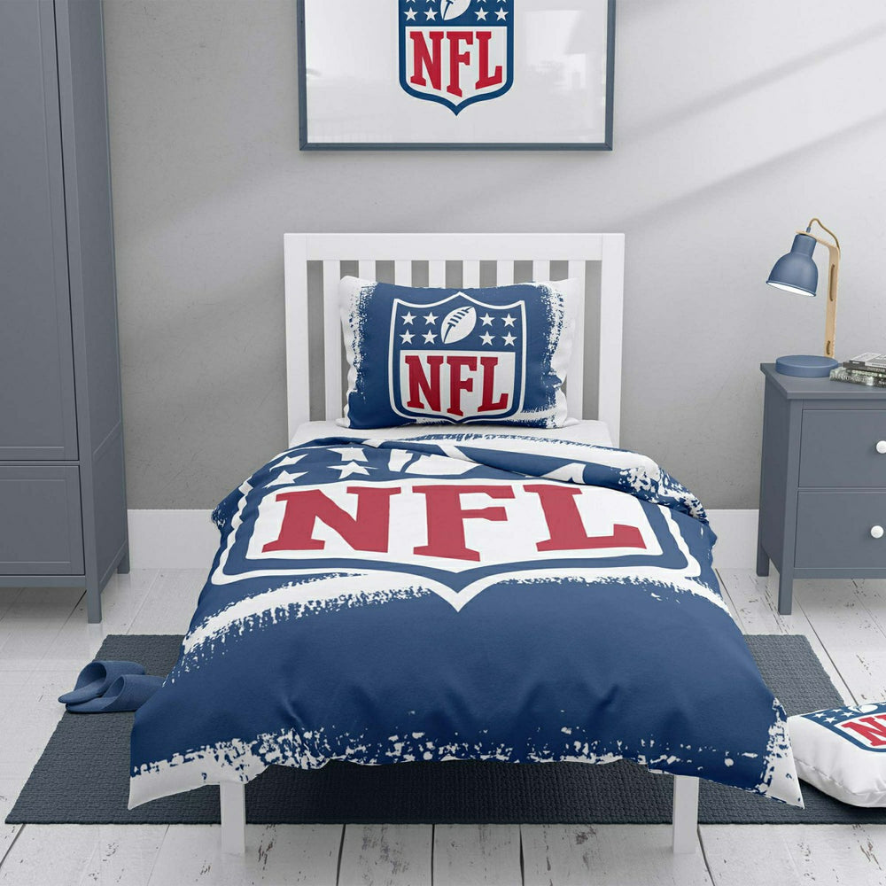 New England Patriots Raw NFL Bedding Set Taass US
