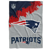 New England Patriots Corner Fleece NFL Blanket Taass sale