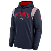 New England Patriots 2022 NFL On-Field Sideline Nike Therma-FIT Hoodie Navy Fashion