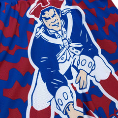 New England Patriots Mitchell & Ness Jumbotron 2.0 NFL Shorts Lifestyle