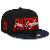 New England Patriots Official 2022 NFL Draft New Era 9FIFTY Snapback Cap Taass for sale