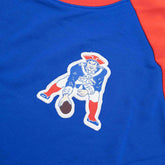 New England Patriots Raglan NFL Throwback Nike Crewneck Pullover Classic