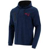 New England Patriots Mono Doorbusters Premium NFL Hoodie Navy Taass sale