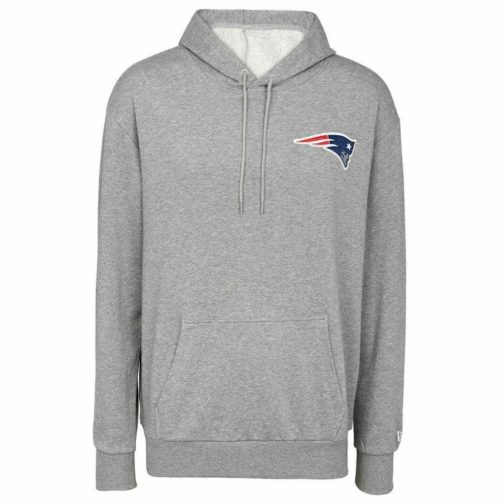 New England Patriots Detail Logo New Era NFL Hoodie Grey Taass US