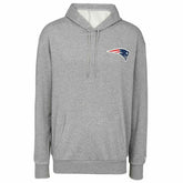 New England Patriots Detail Logo New Era NFL Hoodie Grey Taass US