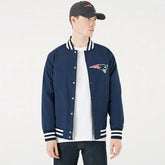 New England Patriots Wordmark New Era NFL Bomber Jacket Taass US