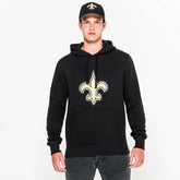 New Orleans Saints Logo Hoodie NFL Sweatshirt Black Classic