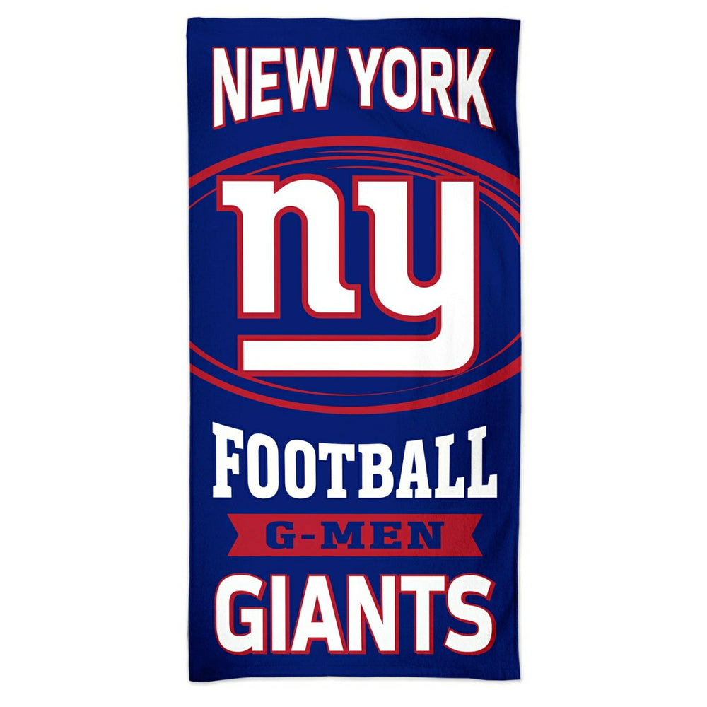 New York Giants Slogan WinCraft NFL Beach Towel Lifestyle
