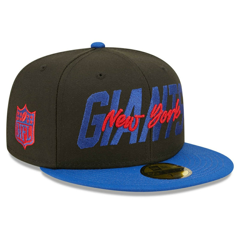 New York Giants 2022 NFL Draft On-Stage New Era 59FIFTY Fitted Cap Fashion