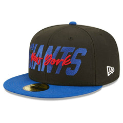 New York Giants 2022 NFL Draft On-Stage New Era 59FIFTY Fitted Cap Fashion