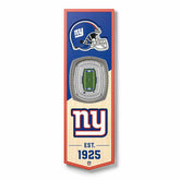 New York Giants 3D Stadium NFL Banner Taass for sale