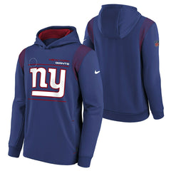 New York Giants 2021 NFL Sideline Nike Therma Hoodie (YOUTH) Fashion