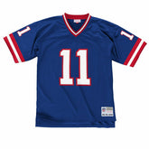Phil Simms #11 New York Giants Mitchell & Ness Throwback NFL Jersey Blue Taass US