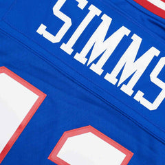 Phil Simms #11 New York Giants Mitchell & Ness Throwback NFL Jersey Blue Taass US
