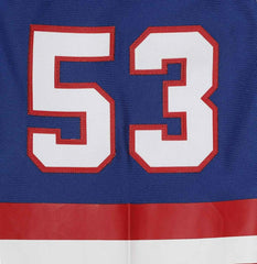 Harry Carson #53 New York Giants Legacy Throwback NFL Jersey Blue Classic