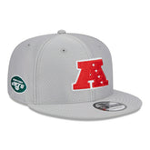 New York Jets AFC 2024 Pro Bowl New Era 9FIFTY Snapback NFL Cap Gray Fashion