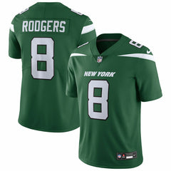 Aaron Rodgers #8 New York Jets Nike Vapor Untouchable Limited NFL Jersey Green Taass sale