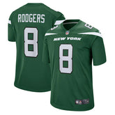 Aaron Rodgers #8 New York Jets Nike Game NFL Jersey Green Taass for sale