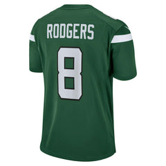 Aaron Rodgers #8 New York Jets Nike Game NFL Jersey Green Taass for sale