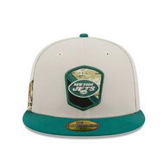 New York Jets 2023 NFL Salute to Service New Era 59FIFTY Fitted Cap Lifestyle