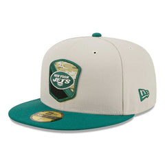 New York Jets 2023 NFL Salute to Service New Era 59FIFTY Fitted Cap Lifestyle