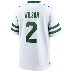Zach Wilson #2 New York Jets Classic Nike Game NFL Jersey White Taass US