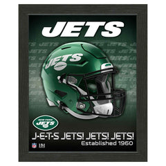 New York Jets NFL Team Helmet Framed Photo Fashion