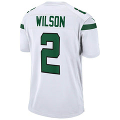 Zach Wilson #2 New York Jets Nike Game NFL Football Jersey White Lifestyle