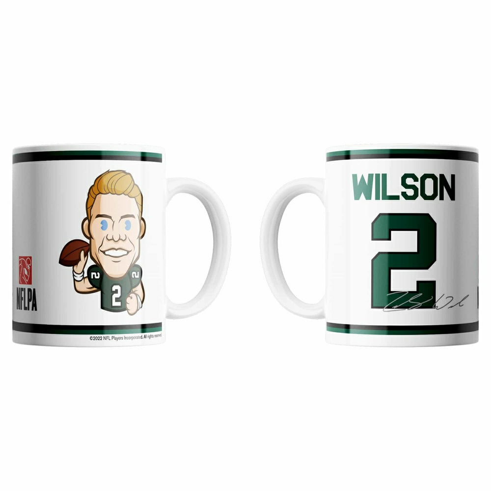Zach Wilson #2 Emoji NFLPA Jumbo Mug (440 ml) Taass US