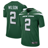 Zach Wilson #2 New York Jets Nike Game NFL Football Jersey Green Classic