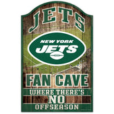 New York Jets WinCraft NFL Fan Cave Wood Sign Classic