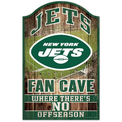 New York Jets WinCraft NFL Fan Cave Wood Sign Classic