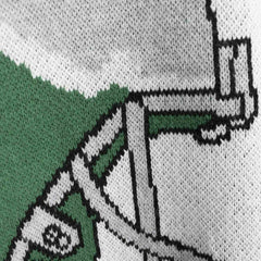 Philadelphia Eagles Mitchell & Ness Retro Helmet NFL Crew Sweater Classic