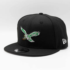 Philadelphia Eagels NFL 75th Anniversary New Era 9FIFTY Snapback NFL Cap Black Fashion