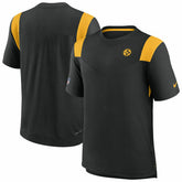 Pittsburgh Steelers 2022 NFL Sideline Nike Performance Player Top Black Taass for sale