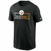 Pittsburgh Steelers Local Phrase Nike Essential NFL T-Shirt Black Classic