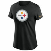 Pittsburgh Steelers Logo Nike NFL T-Shirt (WOMEN'S) Fashion