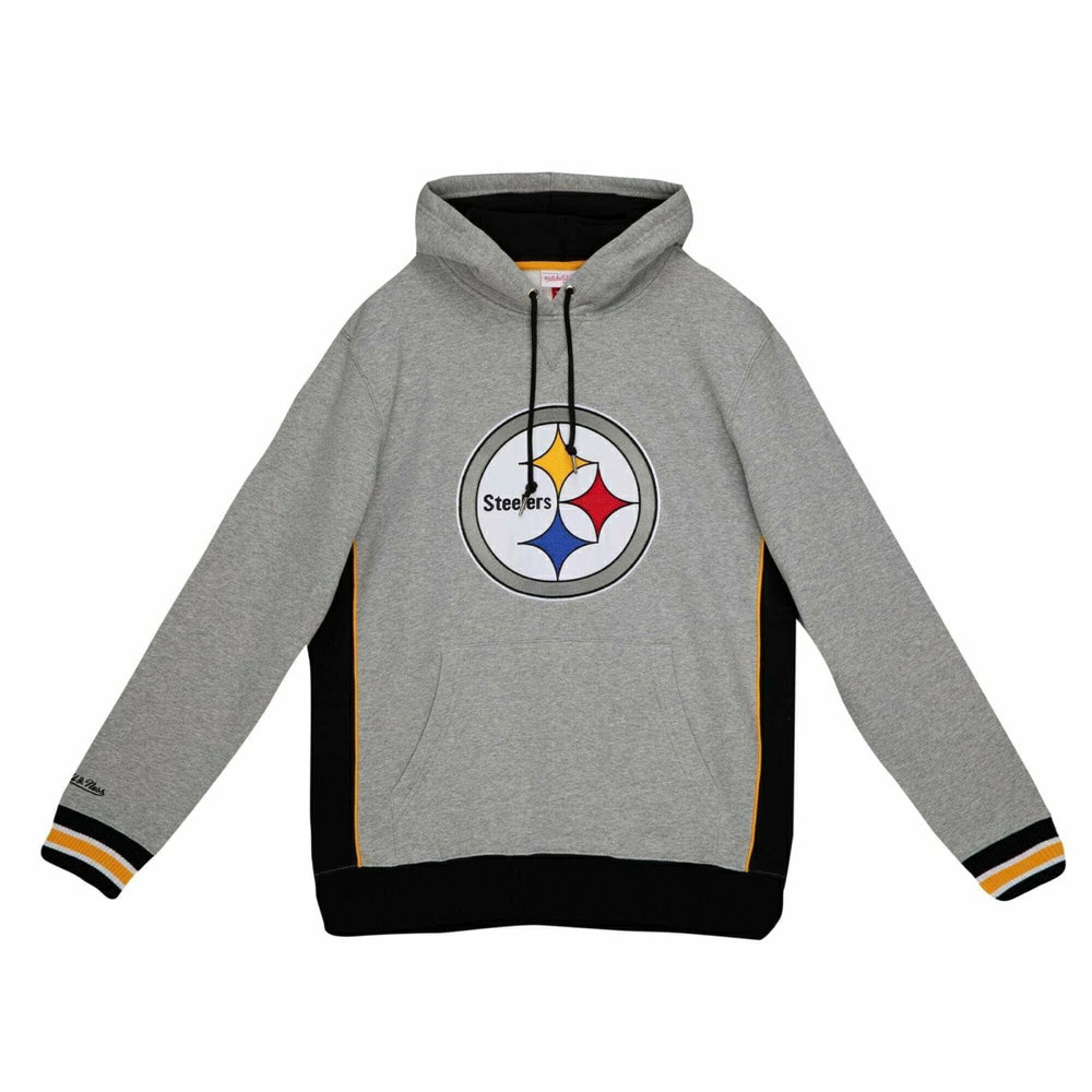 Pittsburgh Steelers Pinnacle Mitchell & Ness NFL Heavyweight Fleece Hoodie Taass US