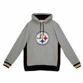Pittsburgh Steelers Pinnacle Mitchell & Ness NFL Heavyweight Fleece Hoodie Taass US