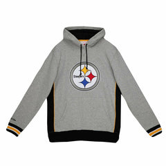 Pittsburgh Steelers Pinnacle Mitchell & Ness NFL Heavyweight Fleece Hoodie Taass US