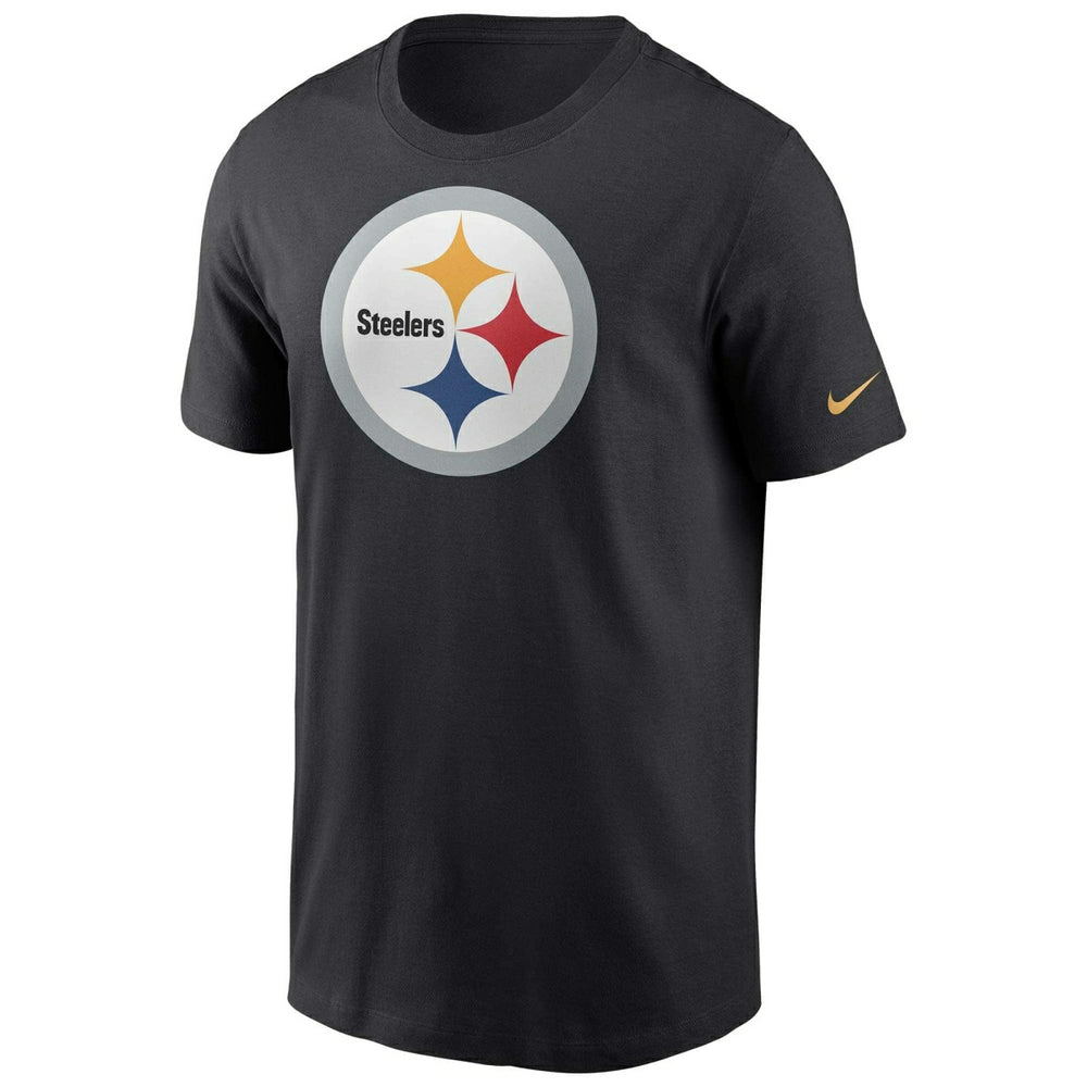 Pittsburgh Steelers Nike Essential Logo NFL T-Shirt Black Lifestyle
