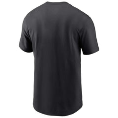 Pittsburgh Steelers Nike Essential Logo NFL T-Shirt Black Lifestyle