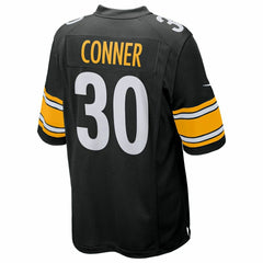 James Conner #30 Pittsburgh Steelers Nike Game NFL Football Jersey Black Taass for sale