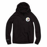 Pittsburgh Steelers Funnel Neck Pullover NFL Hoodie (WOMEN'S) Taass US