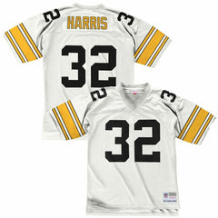 Franco Harris #32 Pittsburgh Steelers Legacy Throwback NFL Jersey White Classic
